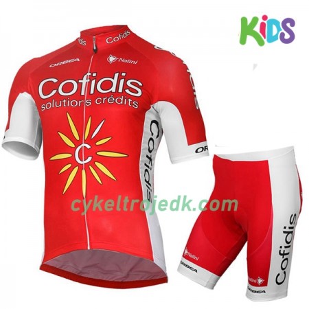 Cykeltøj + Cykelshorts Børn 2017 Cofidis Pro Team N001